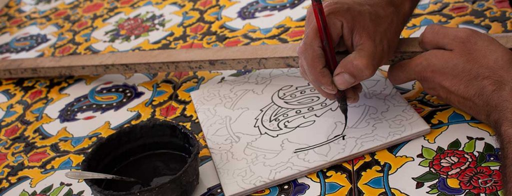 کاشی سنتی ایرانی