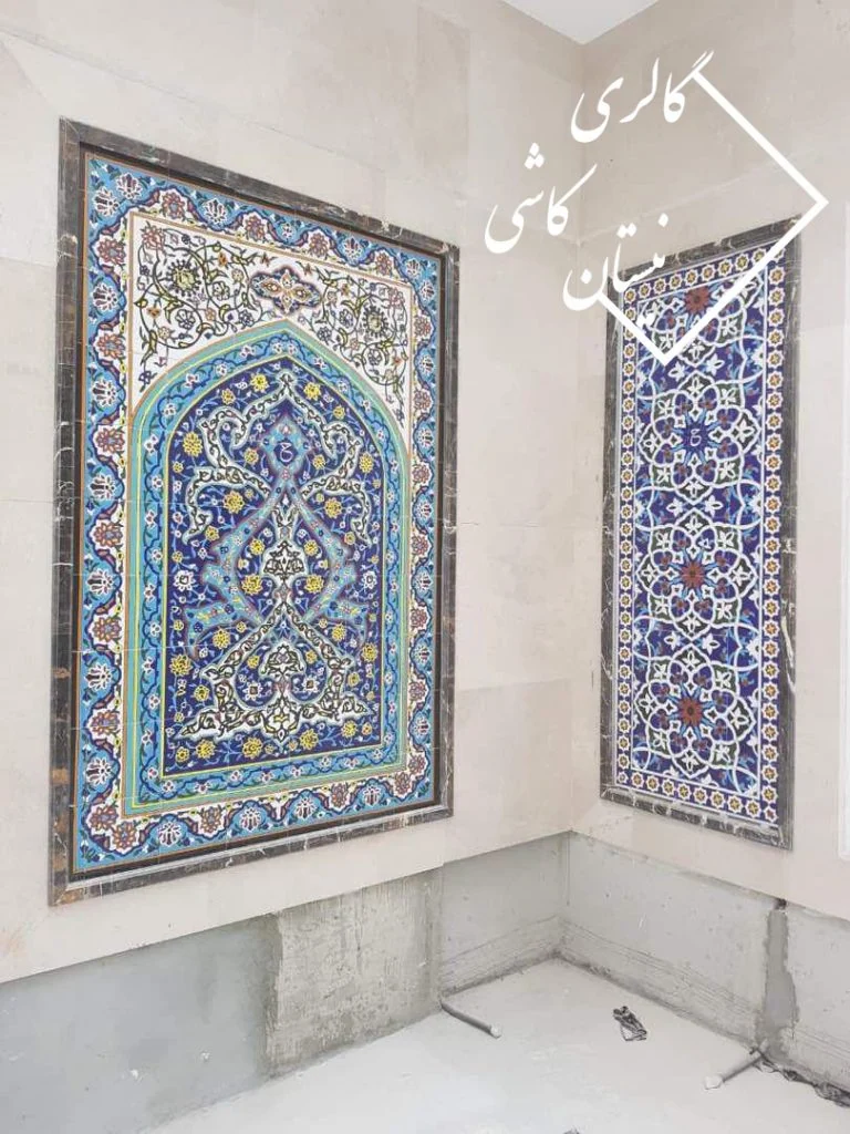 تابلو کاشی سنتی هفت رنگی