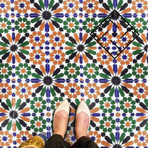 کاشی اسپانیایی- مراکشی