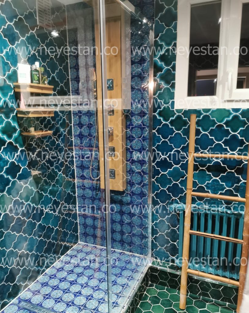 خشت های مراکشی لعاب دار