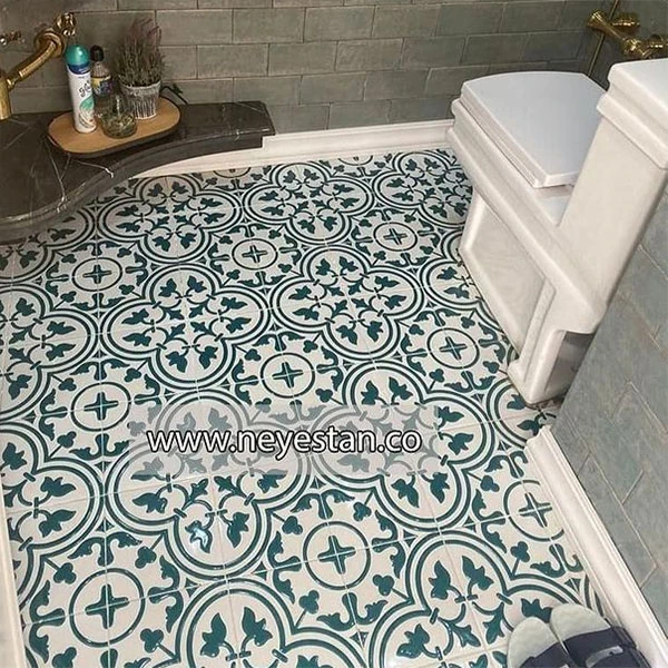 کاشی مدرن با رنگ بندی خاص