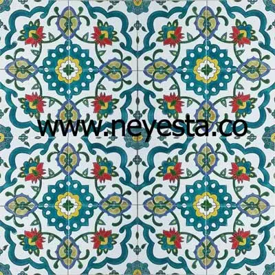 کاشی سنتی ایرانی با لعاب خاص