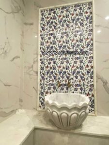 کاشی هفت رنگی حمام ترکی