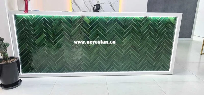 کاشی مترویی یشمی