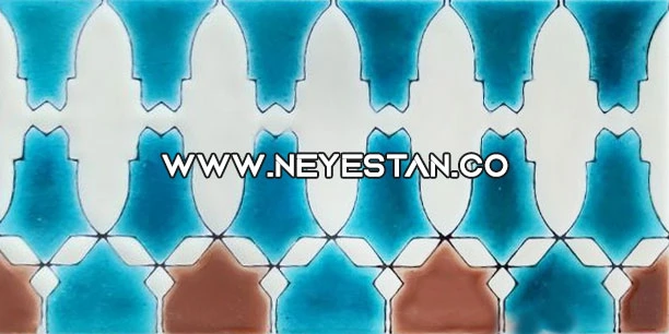 کاشی قرنیز لعاب کورالیوم