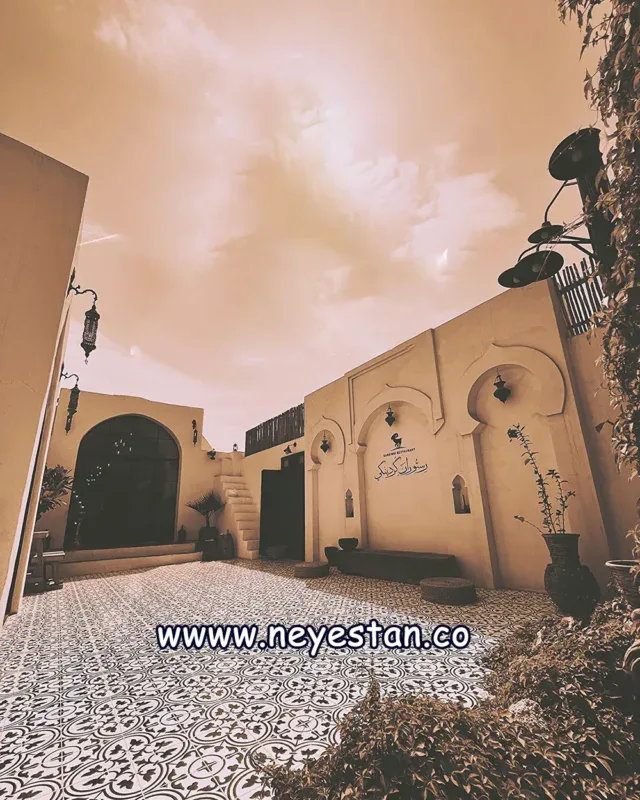 سرامیک سیاه وسفید کژال در کف