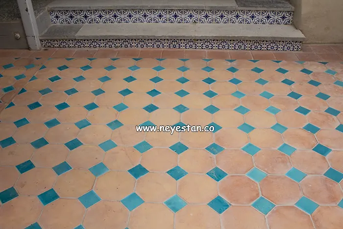 خشت هشت ضلعی دست ساز