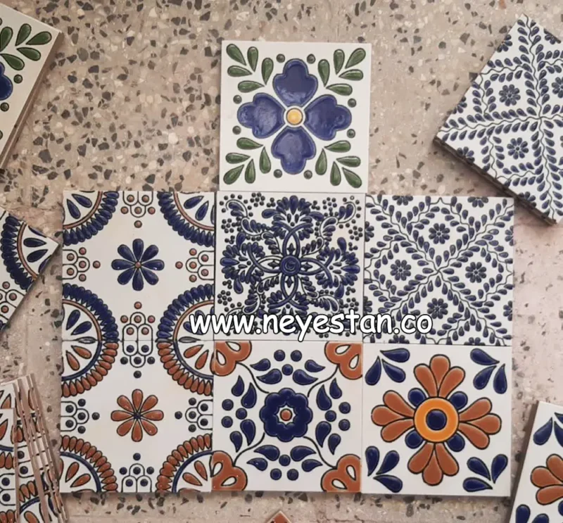 سرامیک درست رنگ مناسب پله 