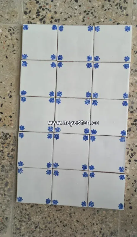 تک کاشی قلم آبی