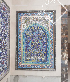 تابلو کاشی سنتی هفت رنگی