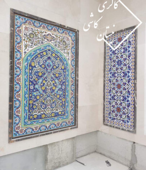تابلو کاشی سنتی هفت رنگی