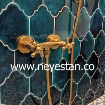 سرویس بهداشتی با کاشی سنتی