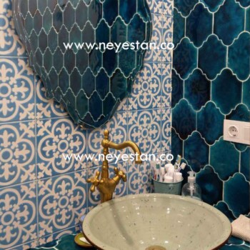 خشت و کاشی سنتی لعاب دار